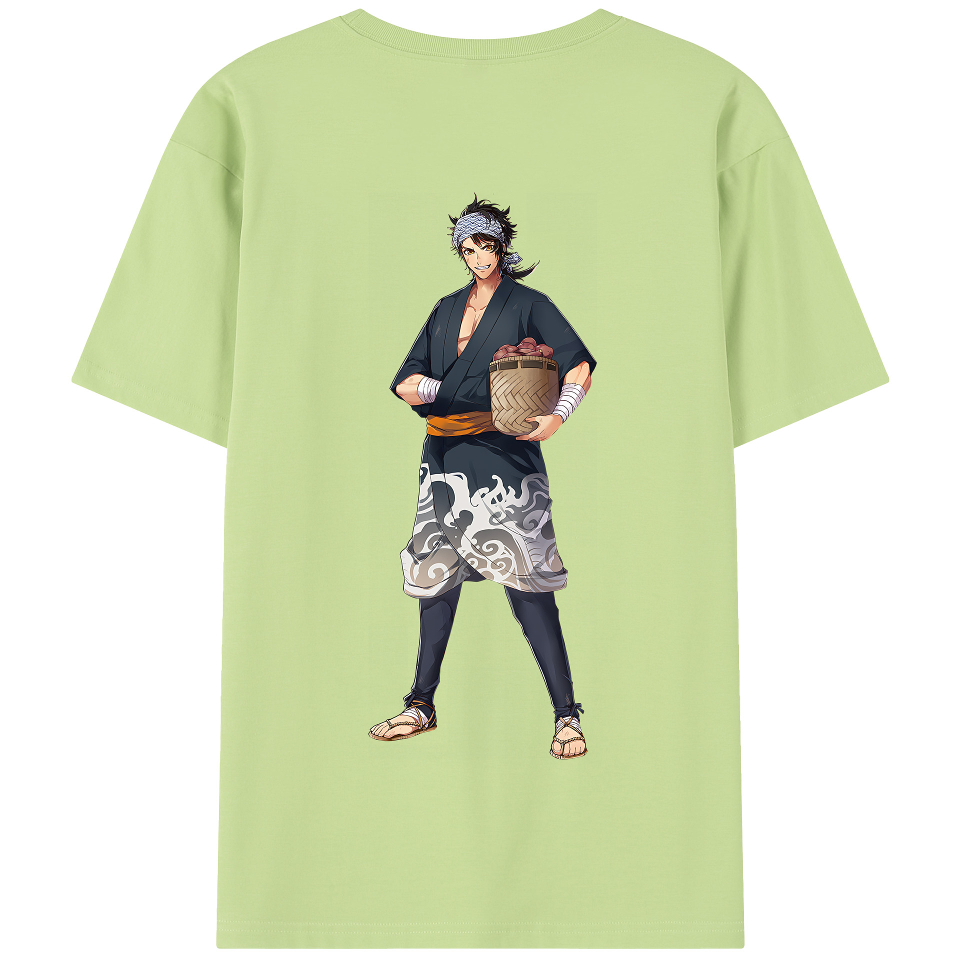 （画像用） 刀剣乱舞 Touken Ranbu 綿100％半袖Tシャツ（背面プリント）